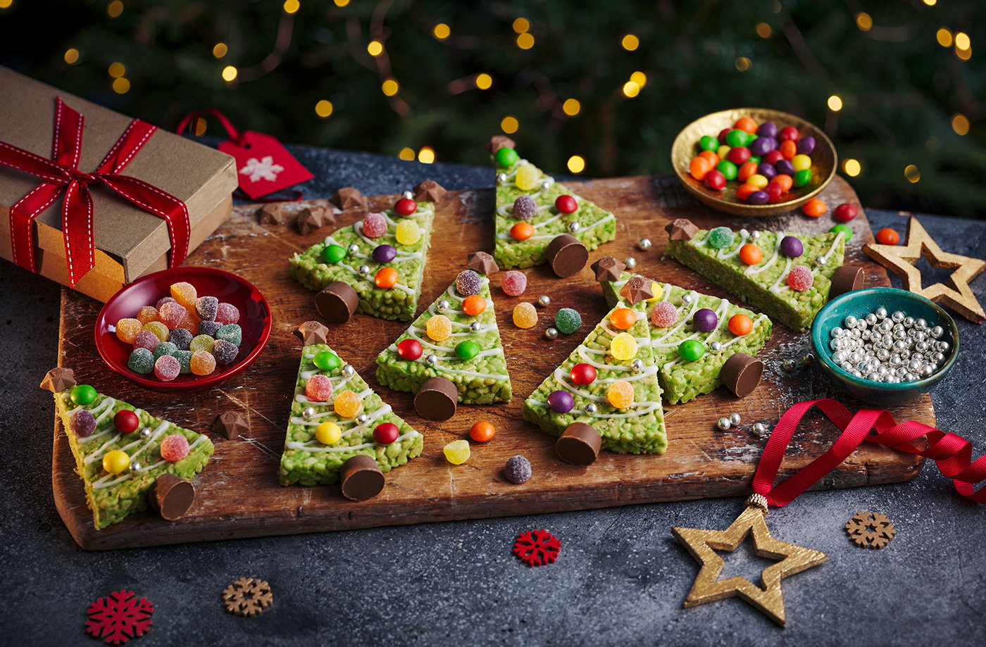 Rice snaps Christmas trees