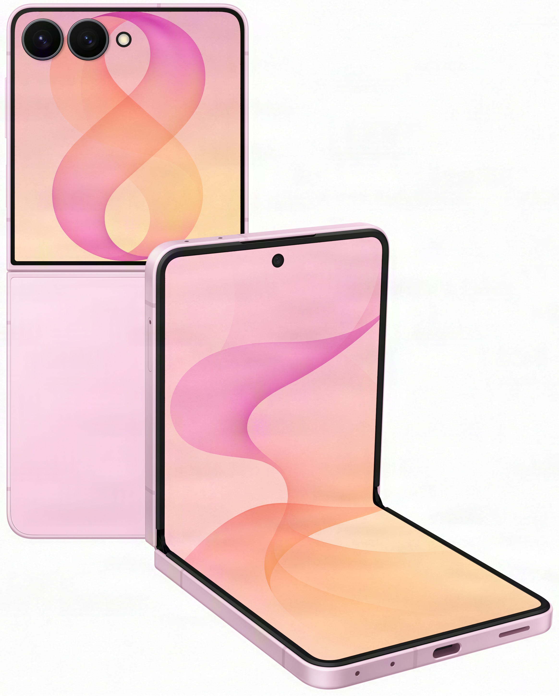 Samsung Galaxy Z Flip8 6.9" 5G Smartphone (SM-F776BLIGEUB) - 256GB, 12GB RAM, Dual SIM, Pink