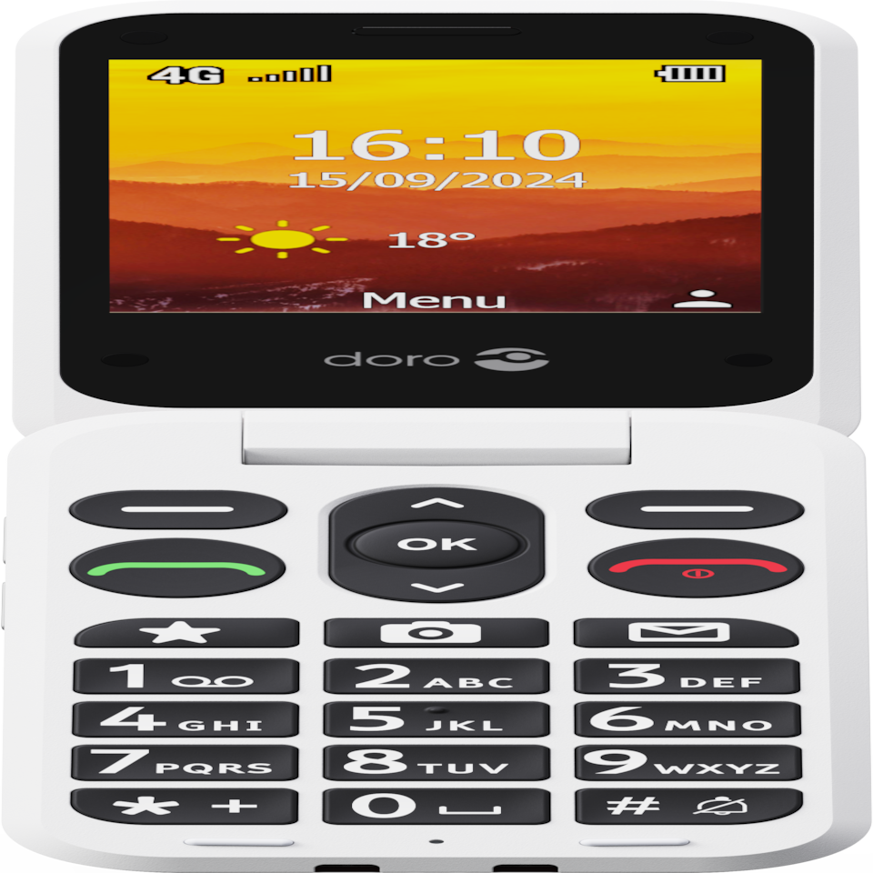 image 1 of Doro Leva L20 Red/White