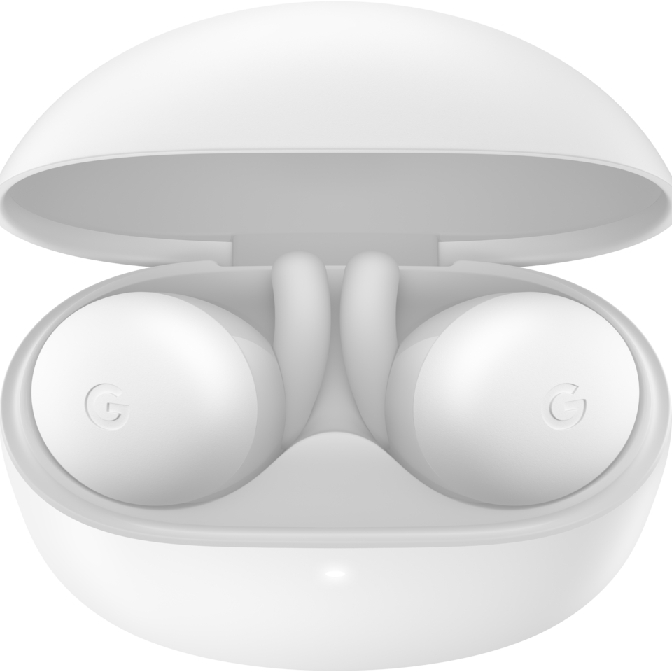 image 1 of Google Pixel Buds A Series Clearly White