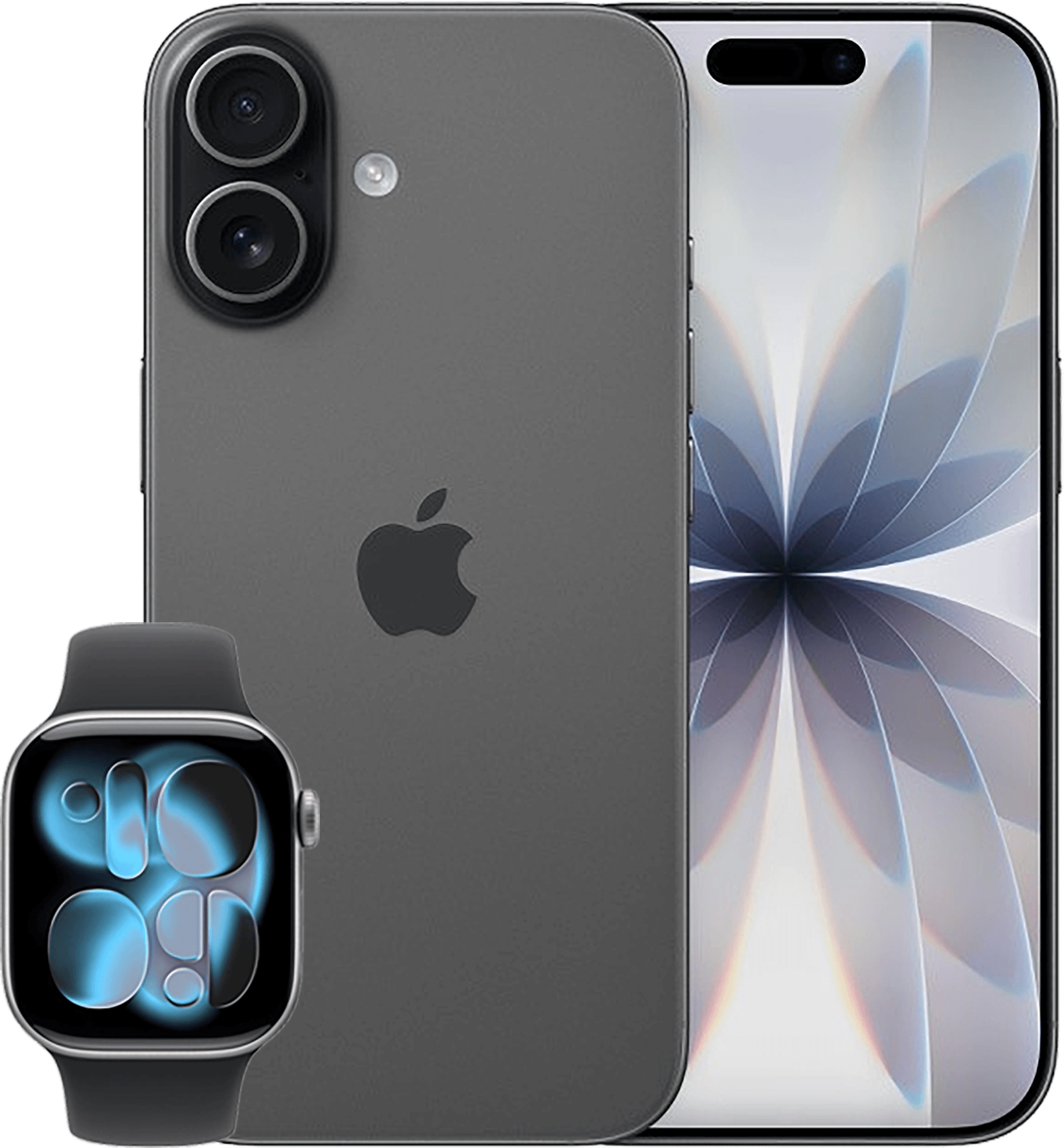 Apple iPhone 17 256GB Black with Watch Series 11 Space Grey Bundle