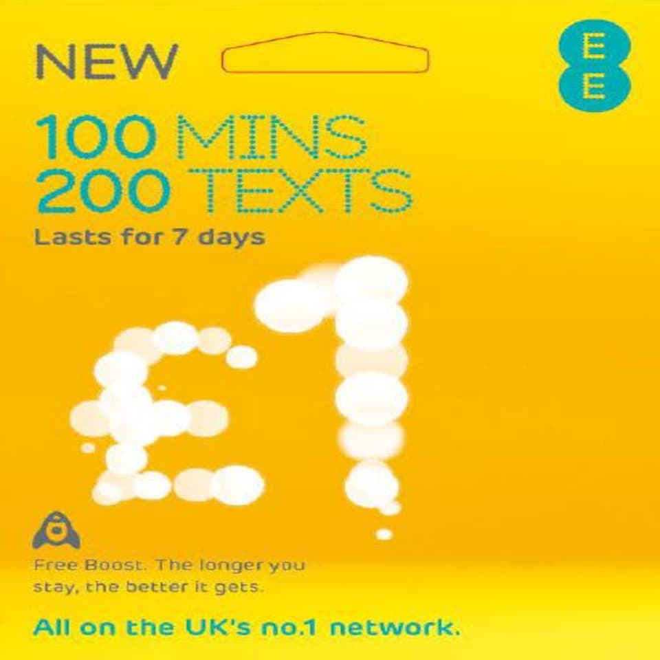 Ee £1 Refresh Pay As You Go Sim