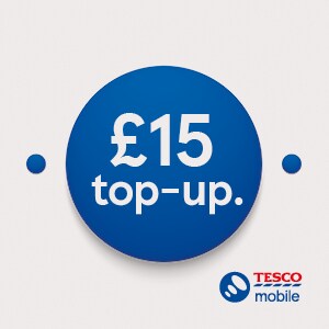 Tesco Mobile EVoucher £15.00 Tesco Groceries
