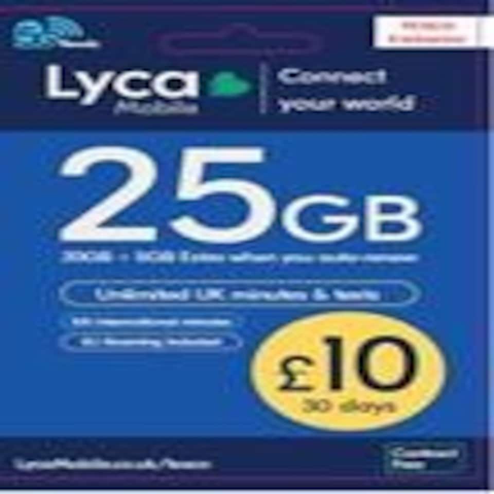 Lycamobile Pay as you go eSIM