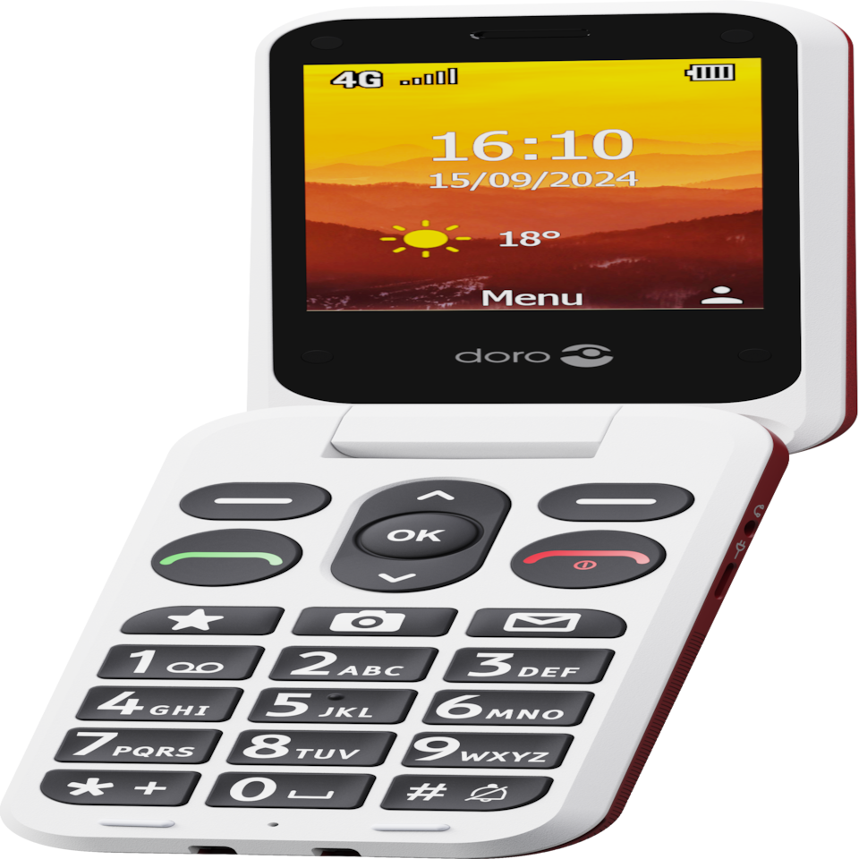 image 1 of Doro Leva L20 Red/White