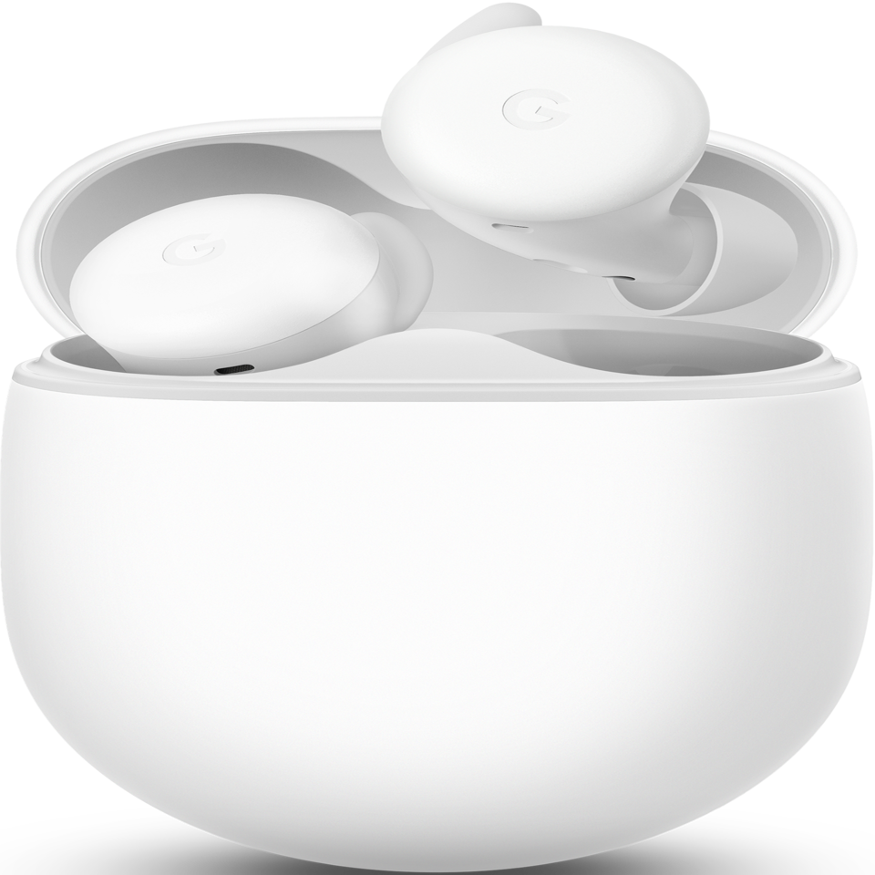 image 1 of Google Pixel Buds A Series Clearly White