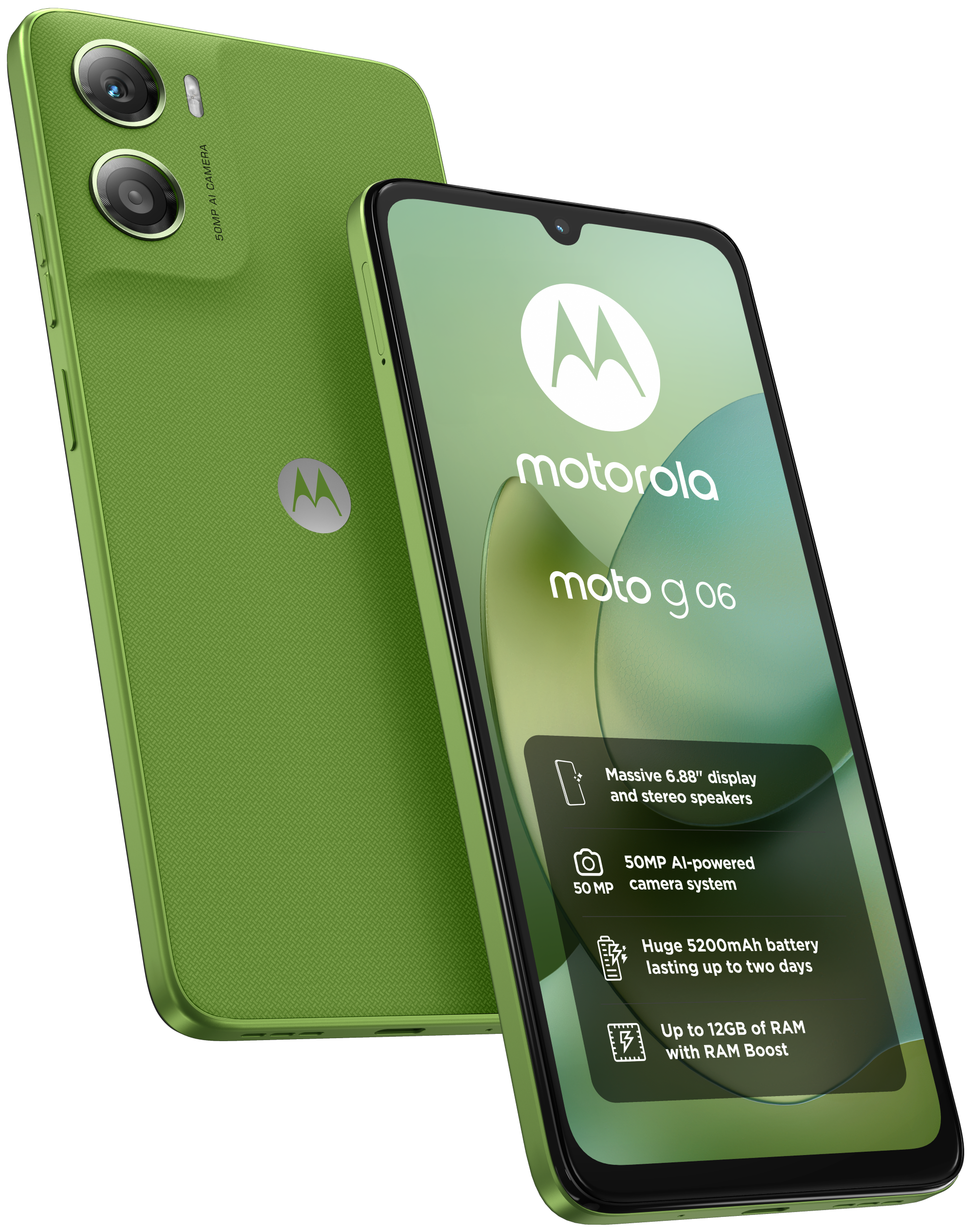 moto g06 Pantone Tendril