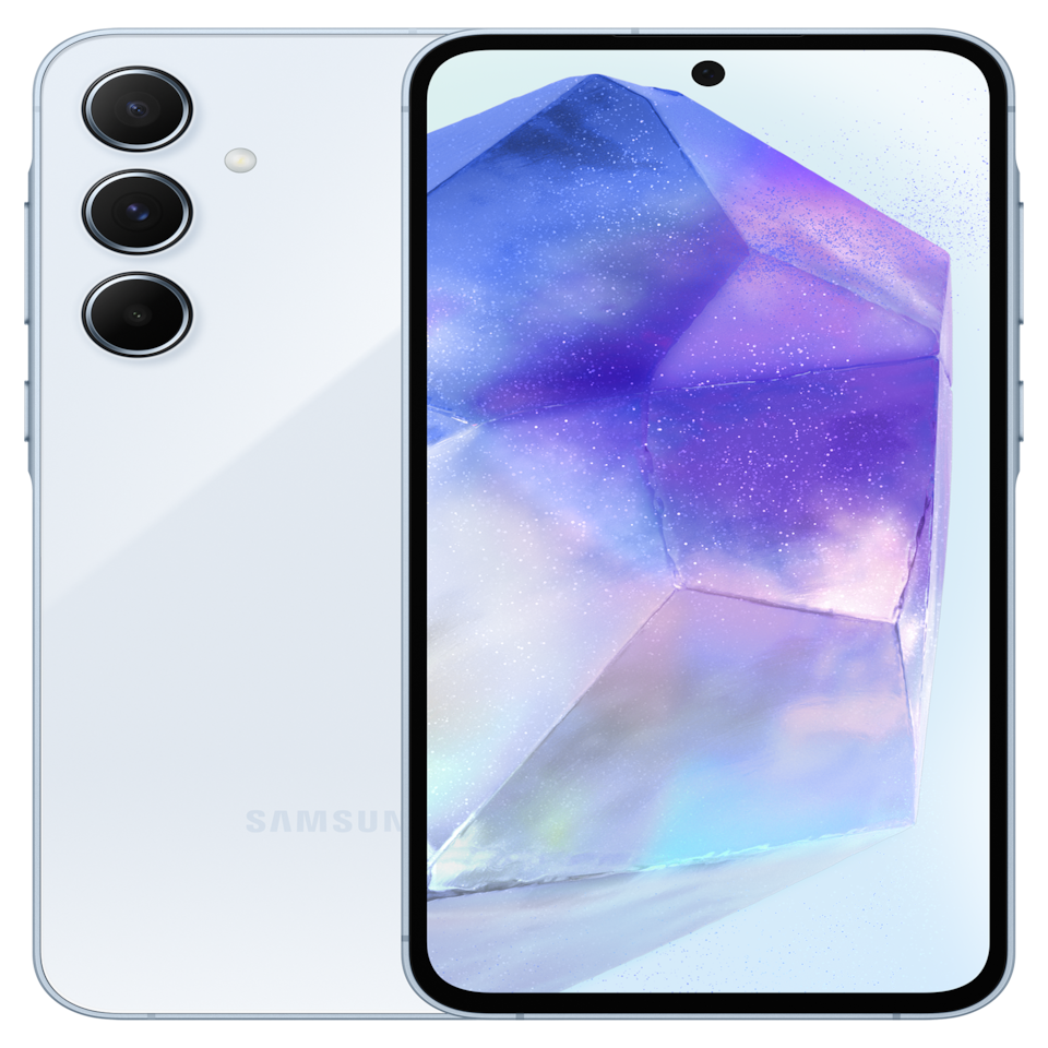 image 1 of Samsung Galaxy A55 5G 128GB Awesome Iceblue