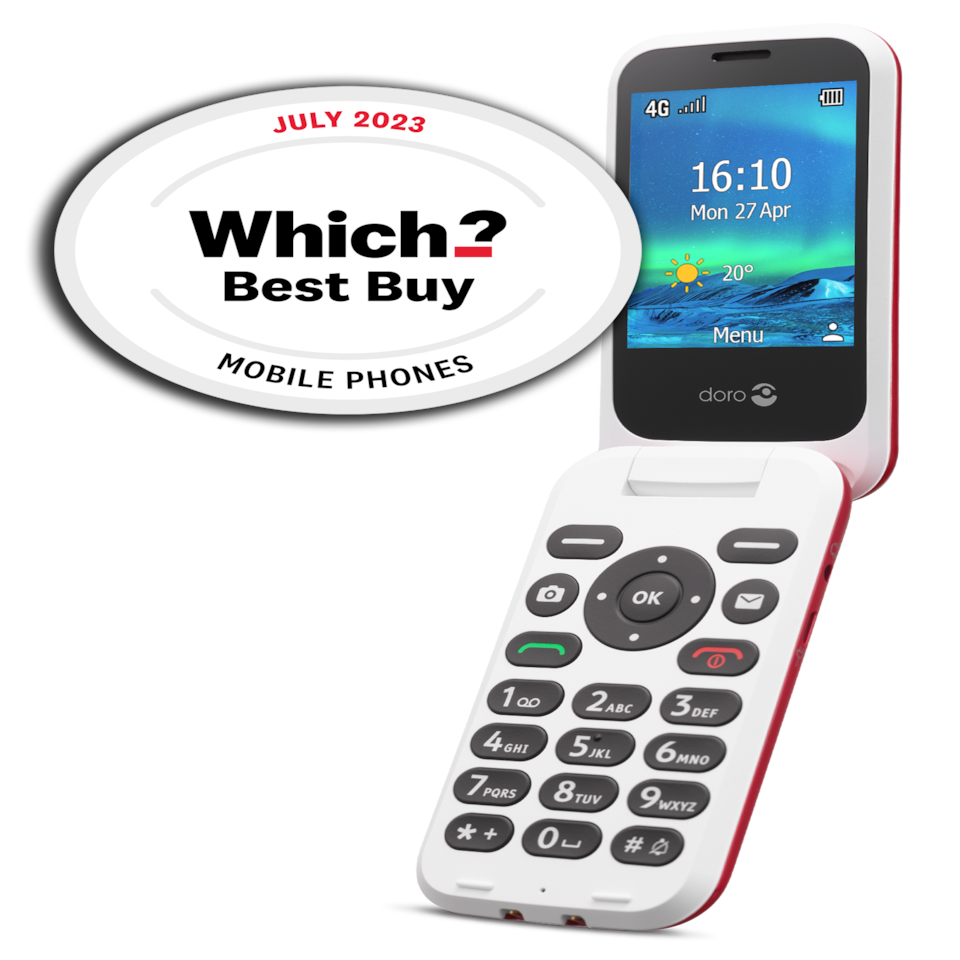 image 1 of Doro 6820 Red/White
