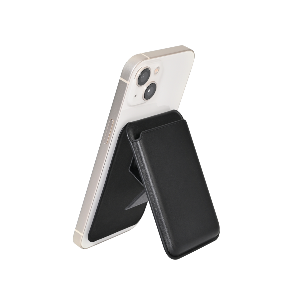 iCandy Magnetic Phone Wallet & Stand Black