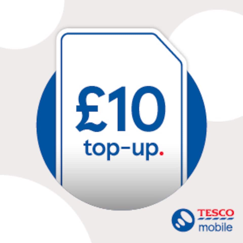 Tesco Mobile E-Voucher £10.00