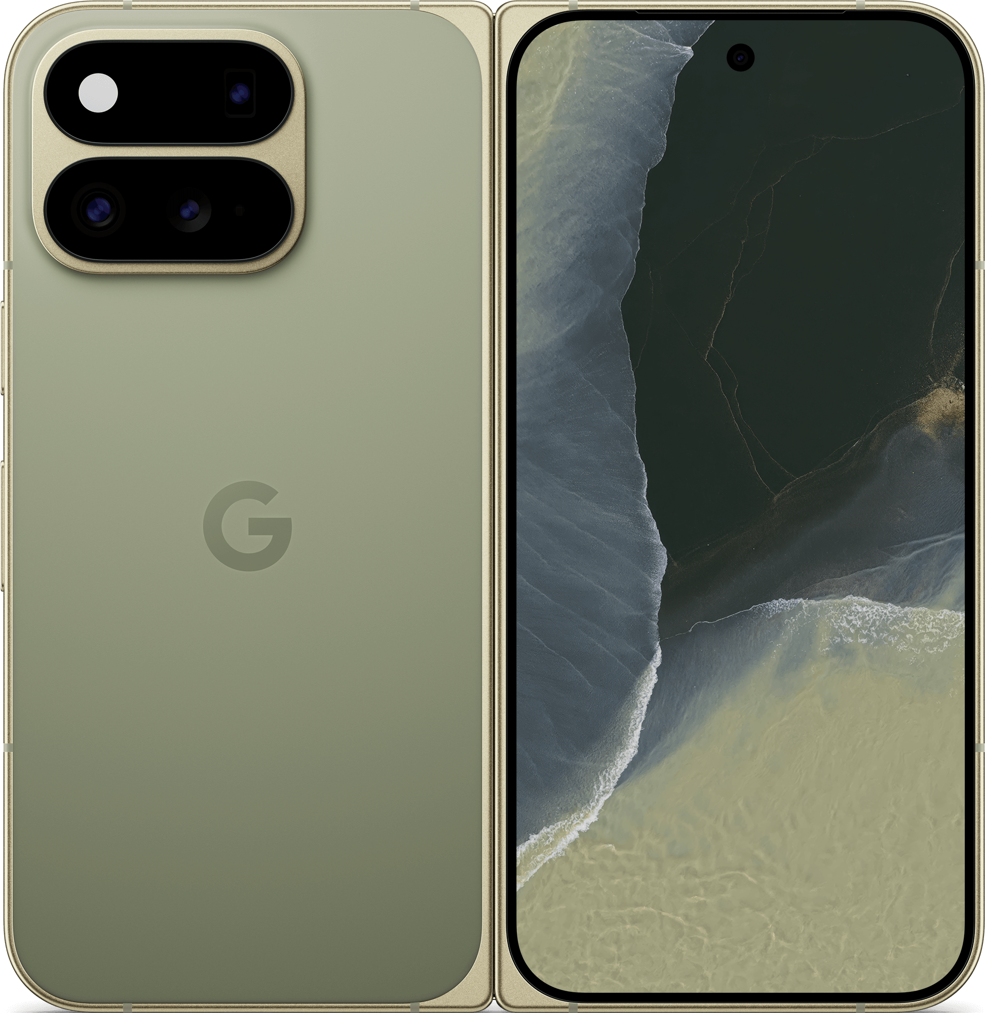 Google Pixel 11 Pro Fold 16.5 cm (6.5") Dual SIM Android 17 5G USB Type-C 16 GB 256 GB 4806 mAh Olive