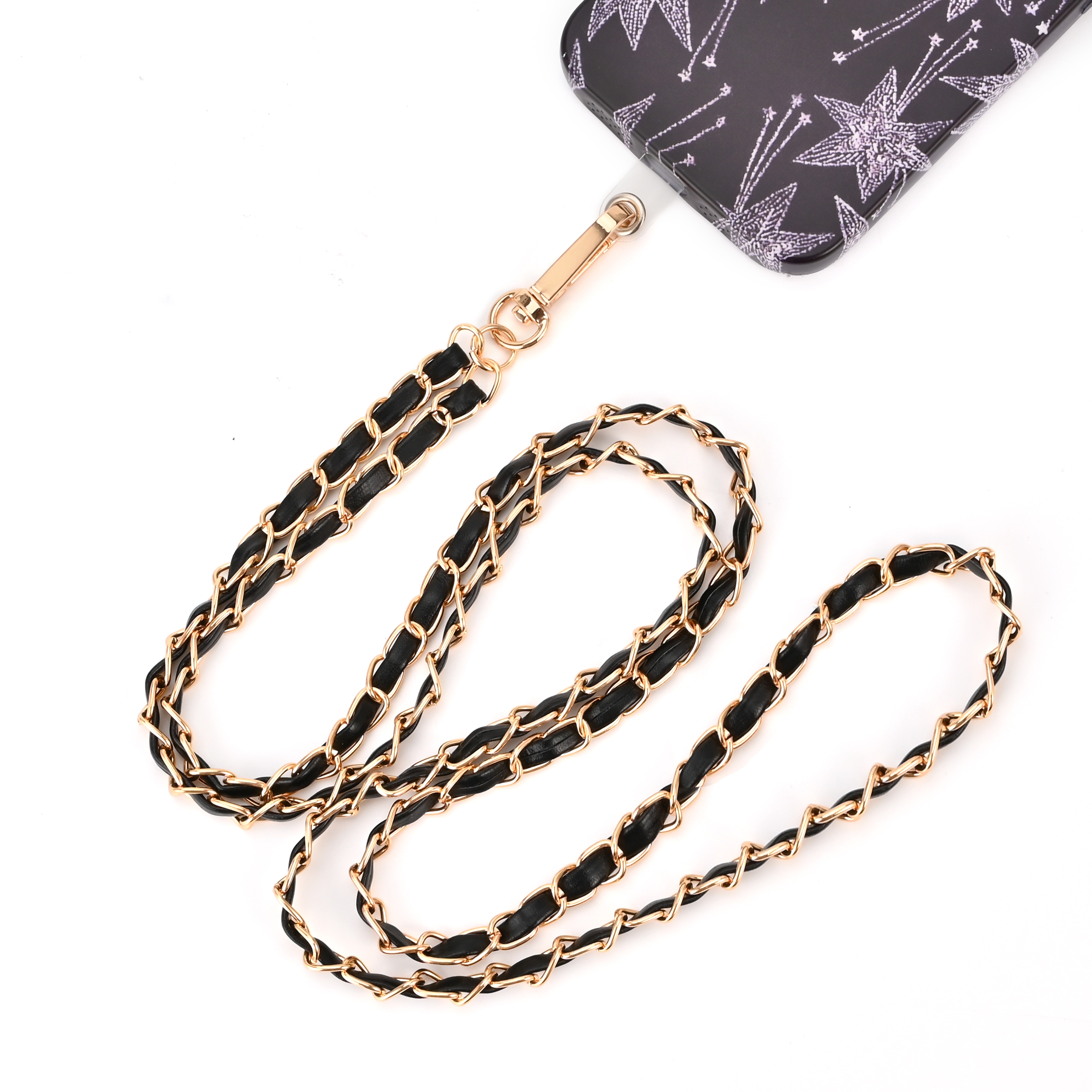 iCandy Chunky Necklace Phone Strap Black